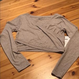 Athleta Encore Wrap Top Xs